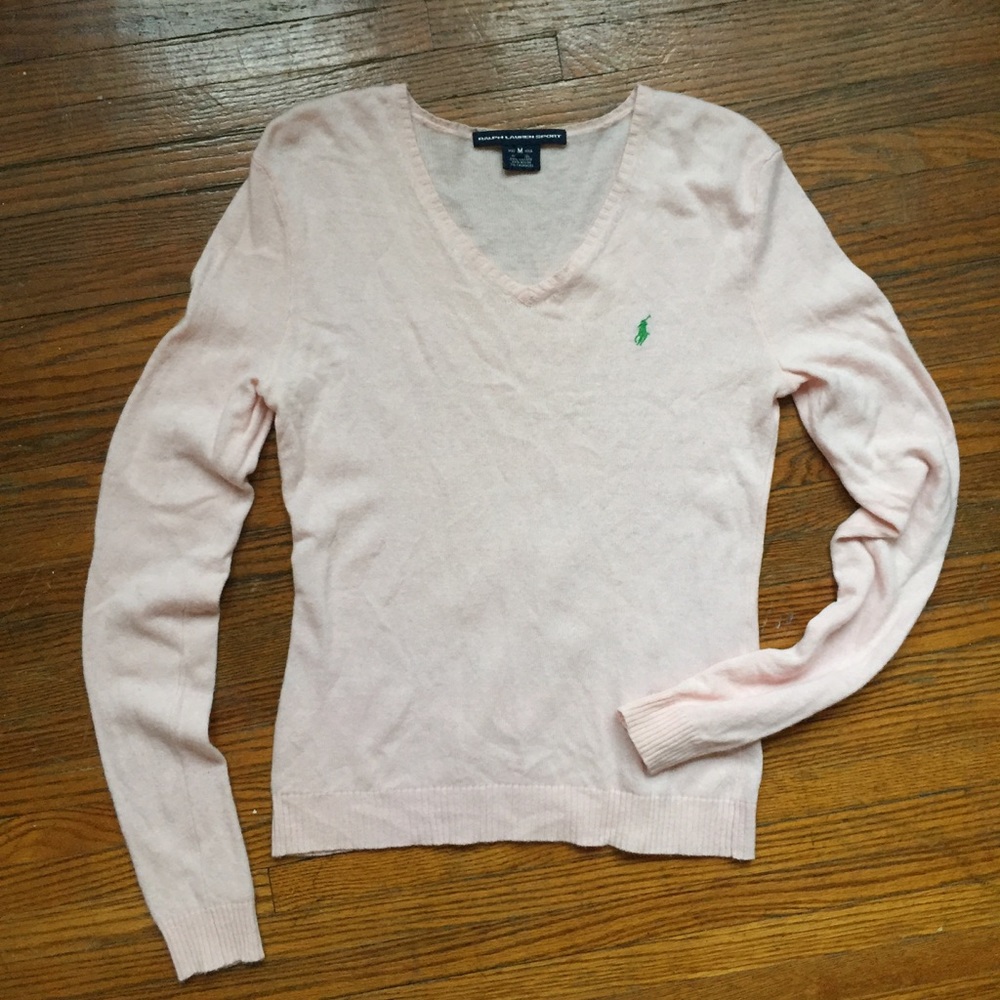 Ralph Lauren Sport M Wool Cashmere Blend Sweater
